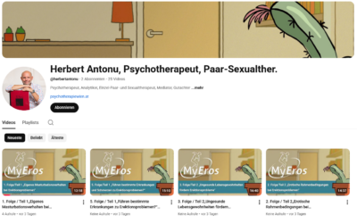 YouTube Playlist über Erektionsprobleme und deren Lösung